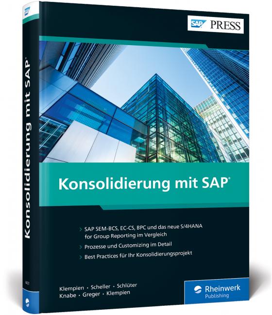 Cover-Bild Konsolidierung mit SAP