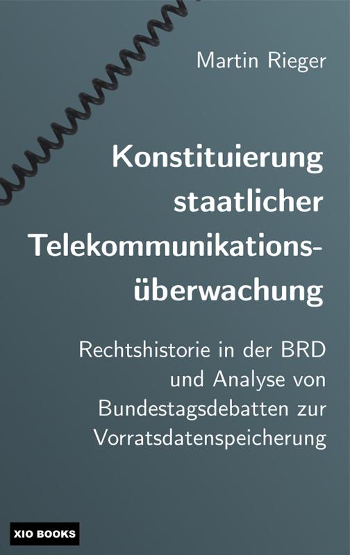 Cover-Bild Konstituierung staatlicher Telekommunikationsüberwachung