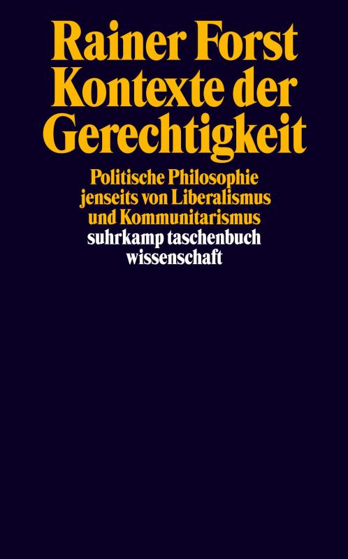 Cover-Bild Kontexte der Gerechtigkeit