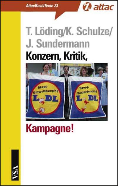 Cover-Bild Konzern, Kritik, Kampagne!