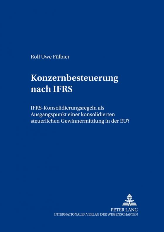 Cover-Bild Konzernbesteuerung nach IFRS