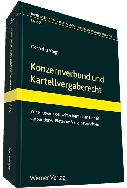Cover-Bild Konzernverbund und Kartellvergaberecht