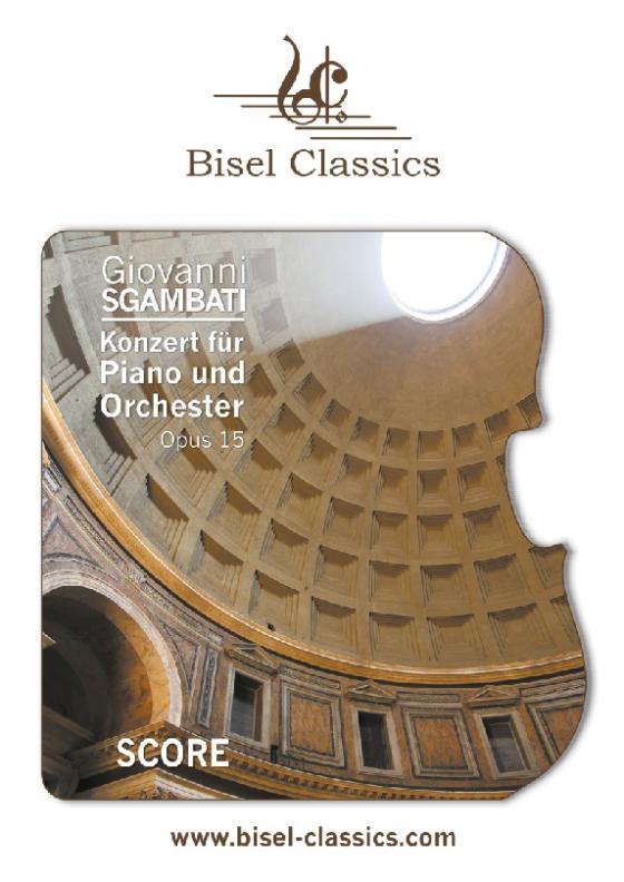 Cover-Bild Konzert für Piano und Orchester, Opus 15