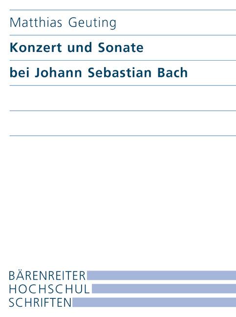 Cover-Bild Konzerte und Sonate bei Johann Sebastian Bach