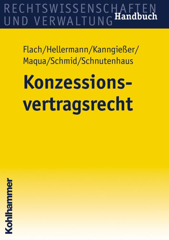 Cover-Bild Konzessionsvertragsrecht