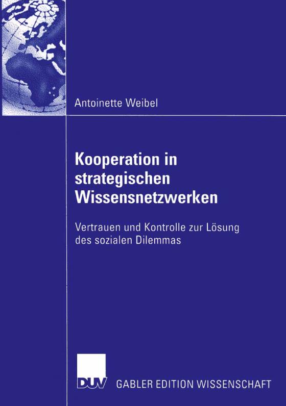 Cover-Bild Kooperation in strategischen Wissensnetzwerken