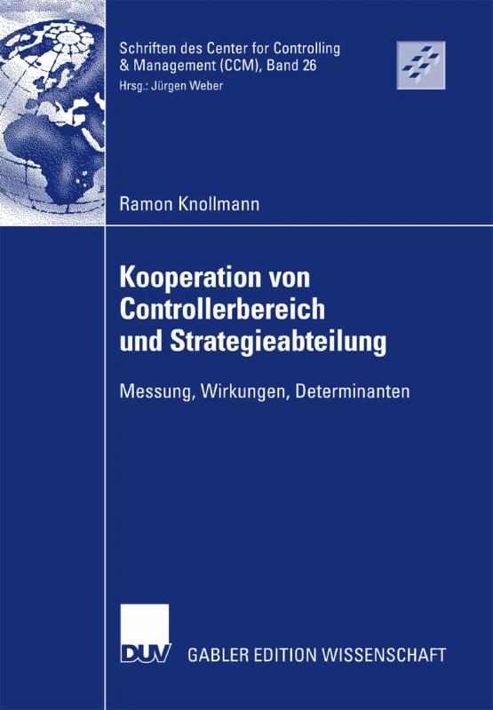 Cover-Bild Kooperation von Controllerbereich und Strategieabteilung