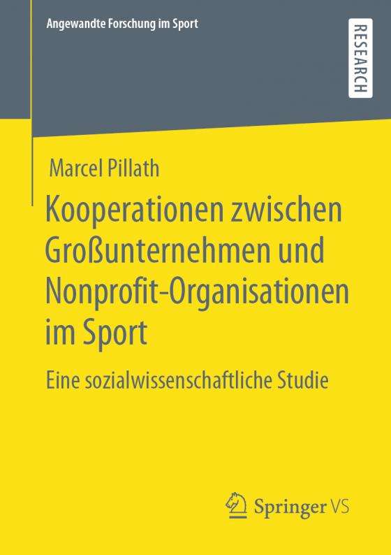 Cover-Bild Kooperationen zwischen Großunternehmen und Nonprofit-Organisationen im Sport