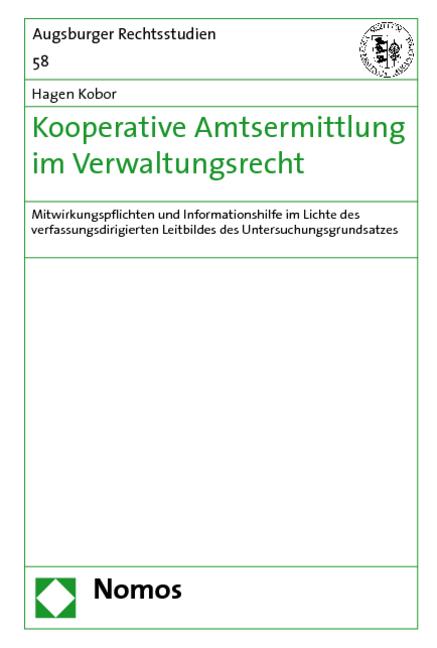 Cover-Bild Kooperative Amtsermittlung im Verwaltungsrecht