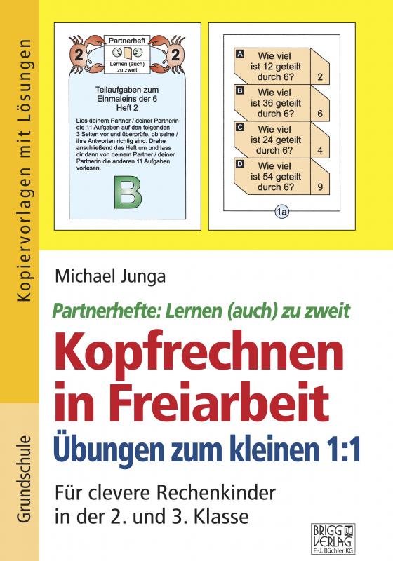 Cover-Bild Kopfrechnen in Freiarbeit – Übungen zum kleinen 1:1