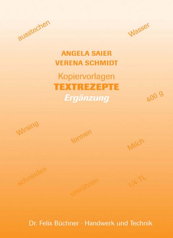 Cover-Bild Kopiervorlagen Textrezepte -- Ergänzung