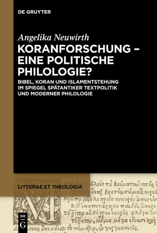 Cover-Bild Koranforschung – eine politische Philologie?