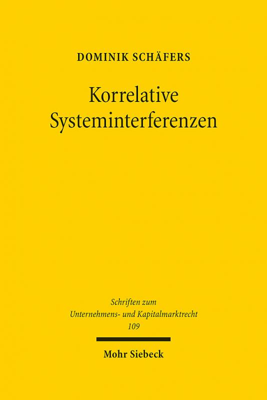Cover-Bild Korrelative Systeminterferenzen
