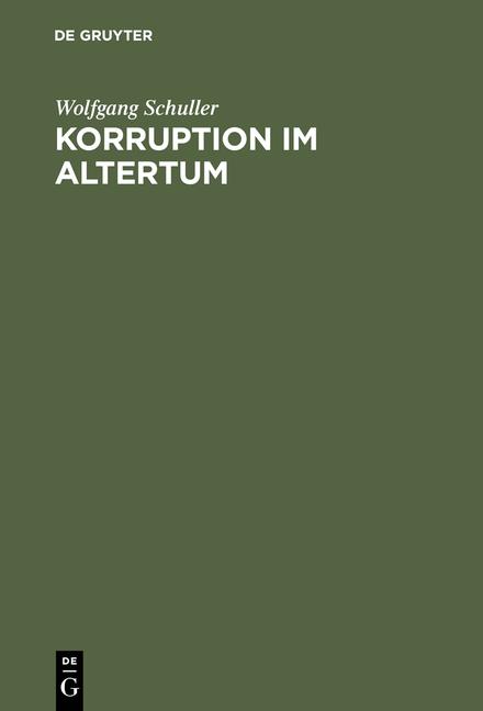 Cover-Bild Korruption im Altertum