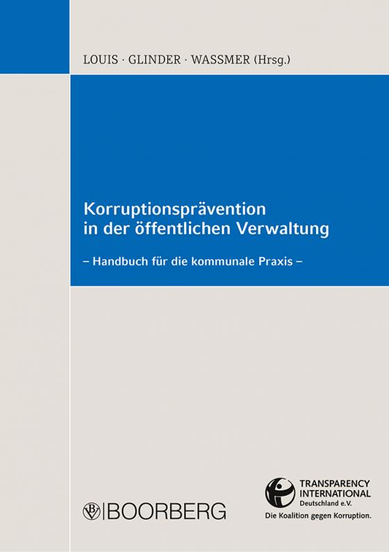Cover-Bild Korruptionsprävention in der öffentlichen Verwaltung