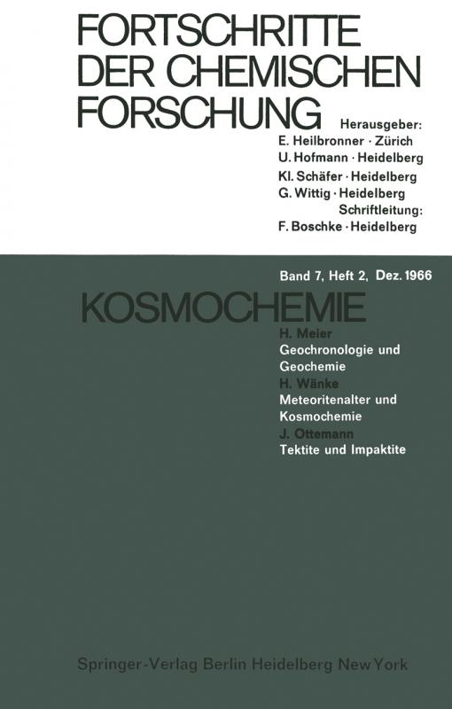 Cover-Bild Kosmochemie