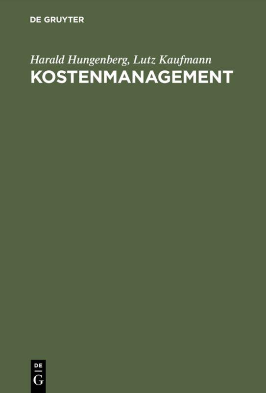 Cover-Bild Kostenmanagement