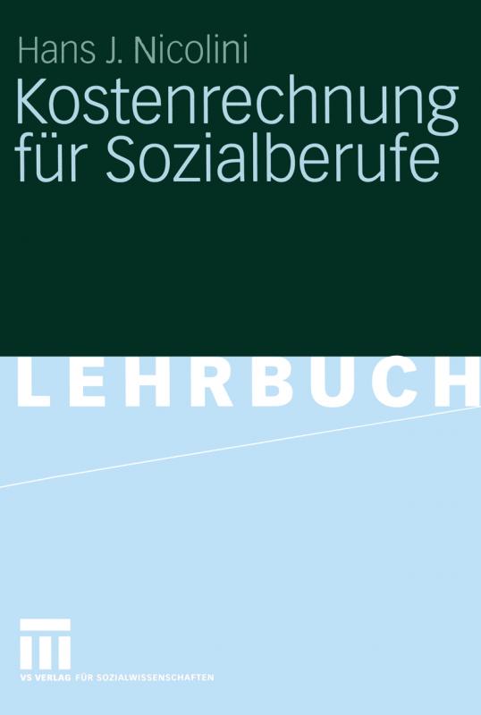 Cover-Bild Kostenrechnung für Sozialberufe