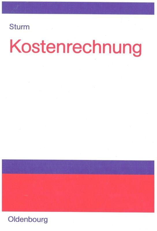 Cover-Bild Kostenrechnung