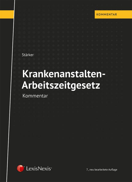 Cover-Bild Krankenanstalten-Arbeitszeitgesetz KA-AZG