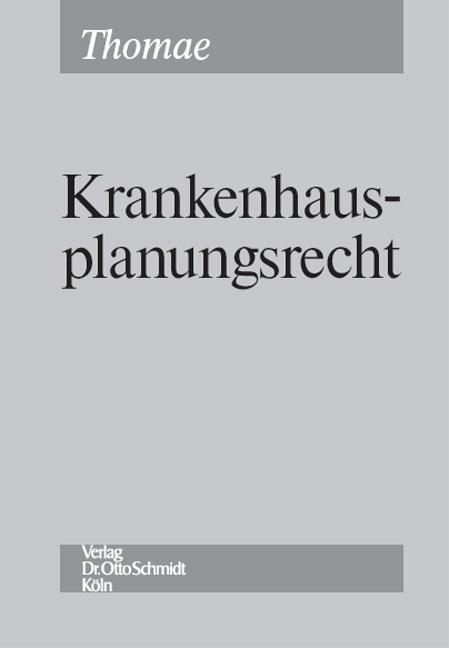 Cover-Bild Krankenhausplanungsrecht