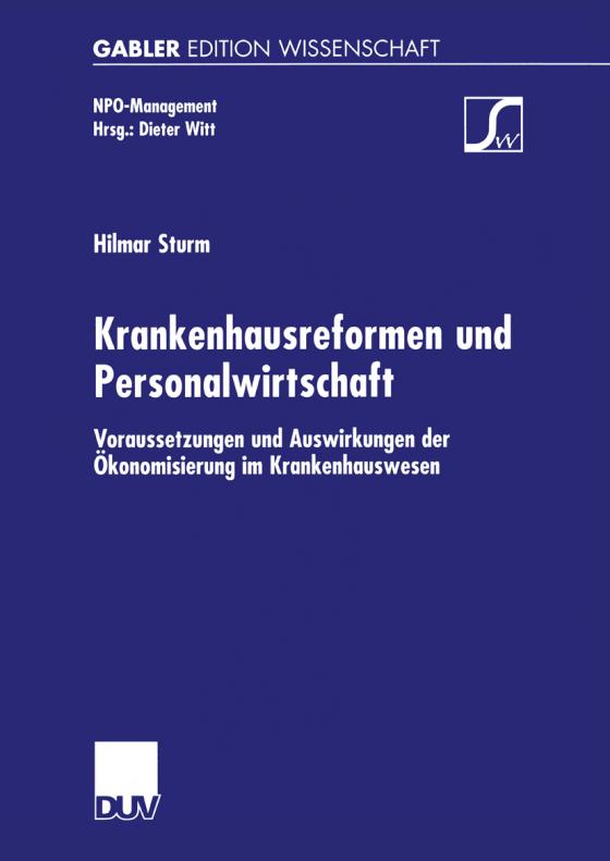 Cover-Bild Krankenhausreformen und Personalwirtschaft