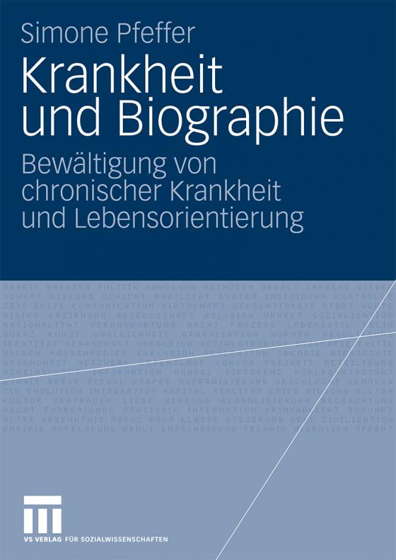 Cover-Bild Krankheit und Biographie