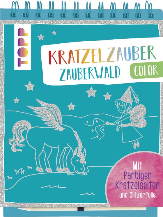 Cover-Bild Kratzelzauber Color Zauberwald