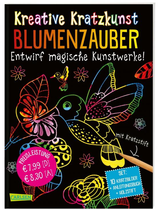 Cover-Bild Kreative Kratzkunst: Blumenzauber