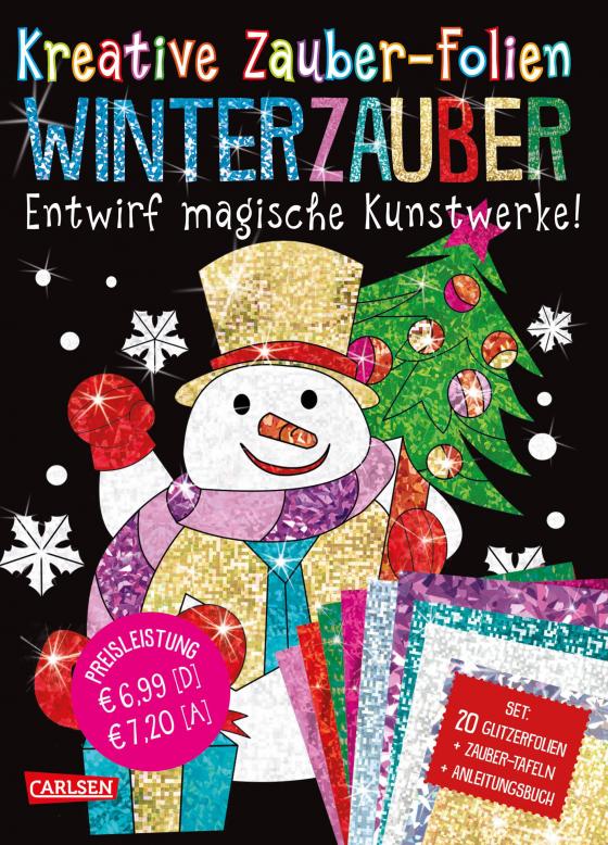 Cover-Bild Kreative Zauber-Folien: Winterzauber: Set mit 10 Zaubertafeln, 20 Folien und Anleitungsbuch