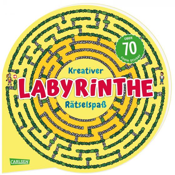 Cover-Bild Kreativer Labyrinthe-Rätselspaß