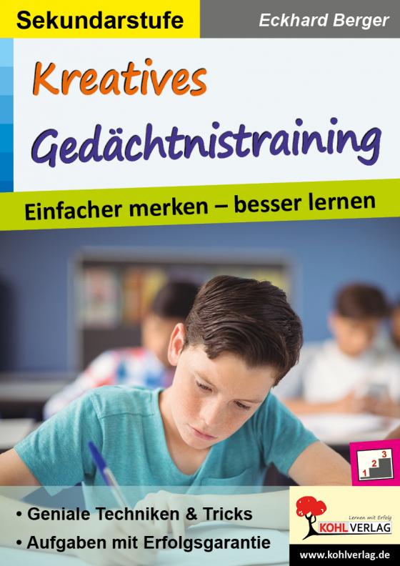 Cover-Bild Kreatives Gedächtnistraining / Sekundarstufe