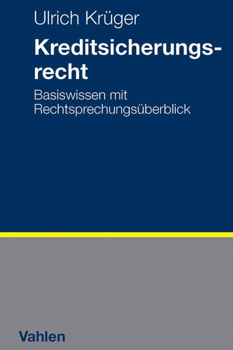 Cover-Bild Kreditsicherungsrecht