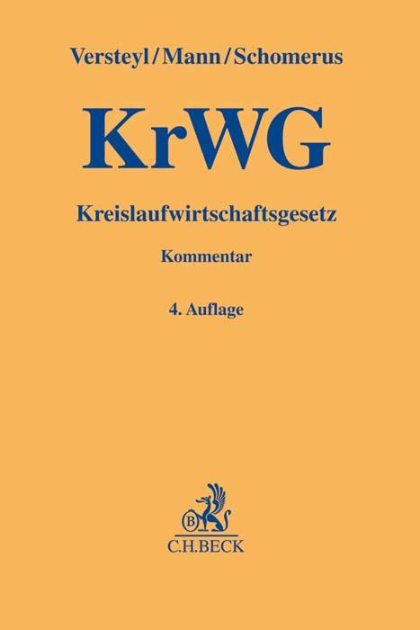 Cover-Bild Kreislaufwirtschaftsgesetz