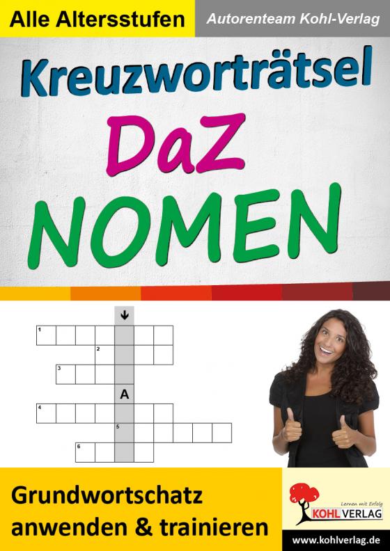 Cover-Bild Kreuzworträtsel DaZ - Nomen