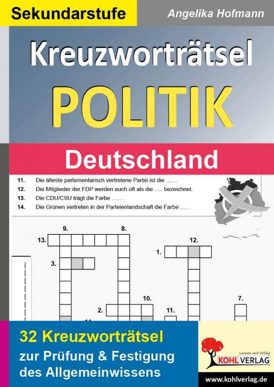 Cover-Bild Kreuzworträtsel Politik / Deutschland