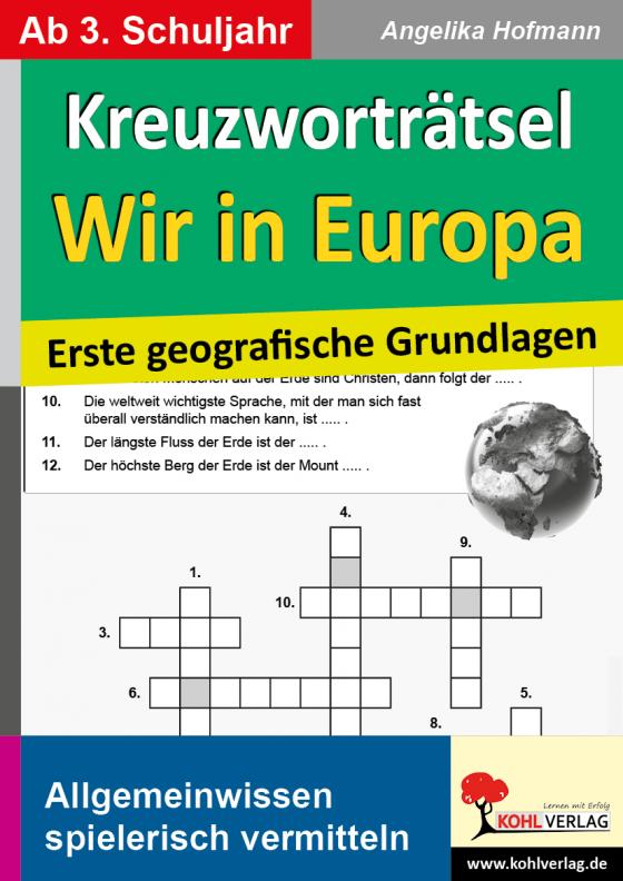 Cover-Bild Kreuzworträtsel Wir in Europa