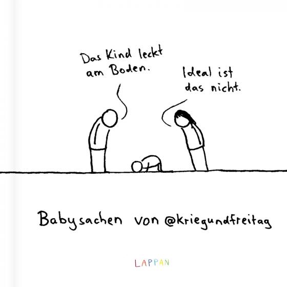 Cover-Bild kriegundfreitag: Babysachen