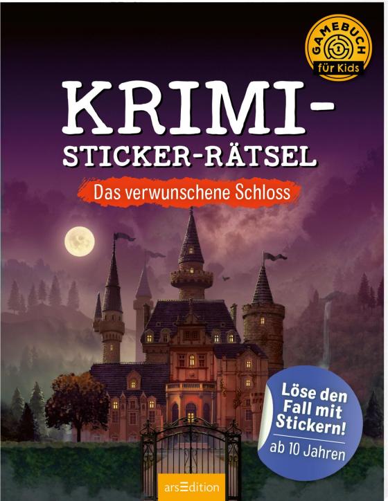 Cover-Bild Krimi-Sticker-Rätsel – Das verwunschene Schloss