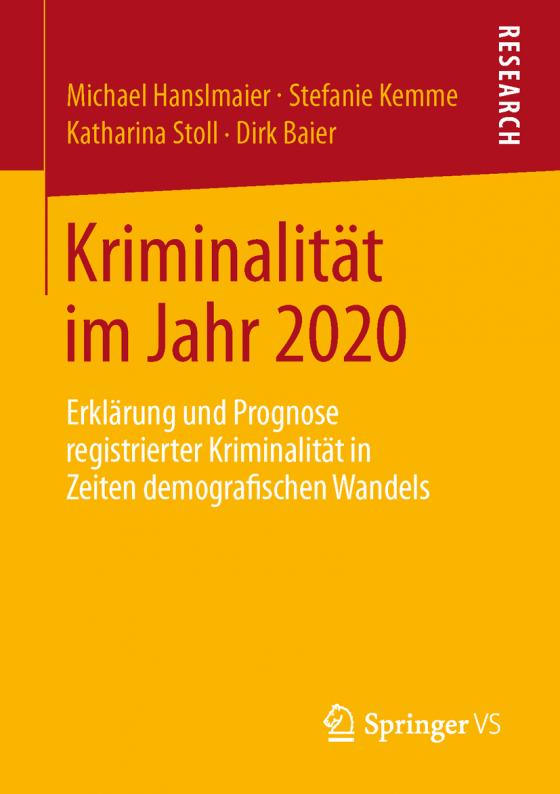 Cover-Bild Kriminalität im Jahr 2020