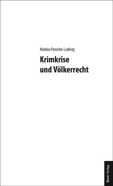 Cover-Bild Krimkrise und Völkerrecht