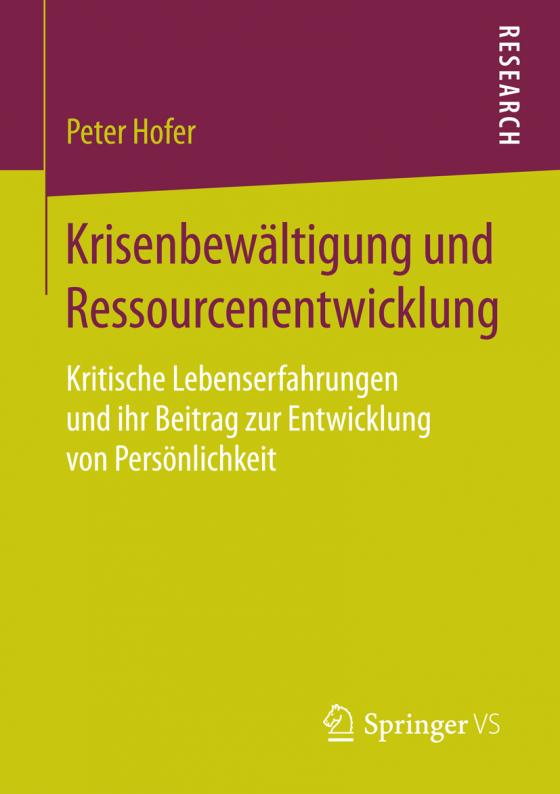 Cover-Bild Krisenbewältigung und Ressourcenentwicklung