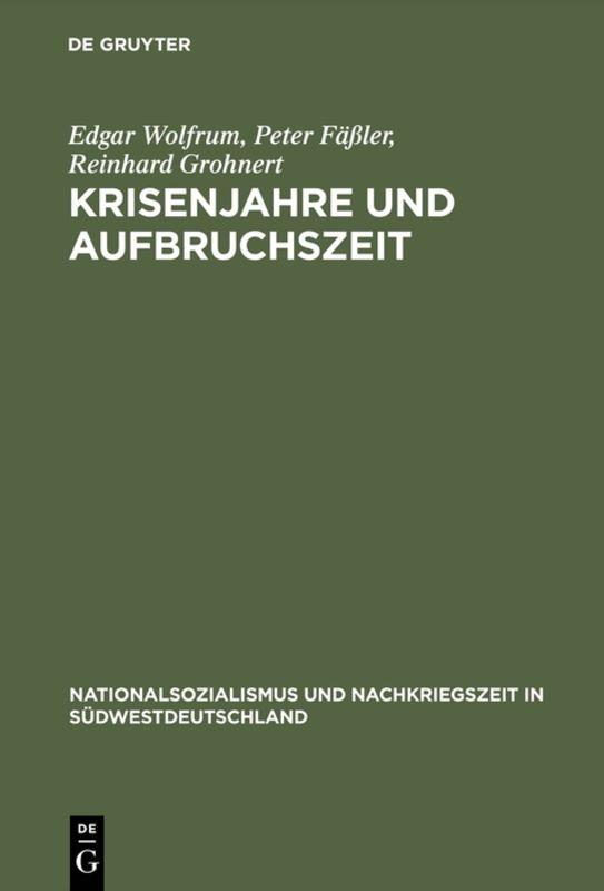 Cover-Bild Krisenjahre und Aufbruchszeit