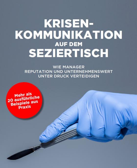 Cover-Bild Krisenkommunikation auf dem Seziertisch