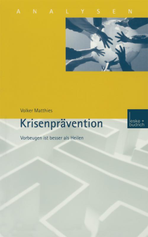 Cover-Bild Krisenprävention