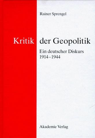 Cover-Bild Kritik der Geopolitik