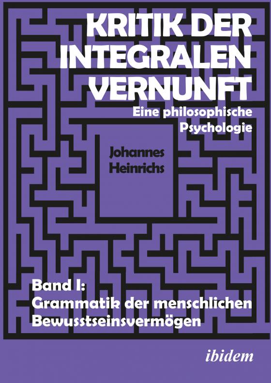 Cover-Bild Kritik der integralen Vernunft