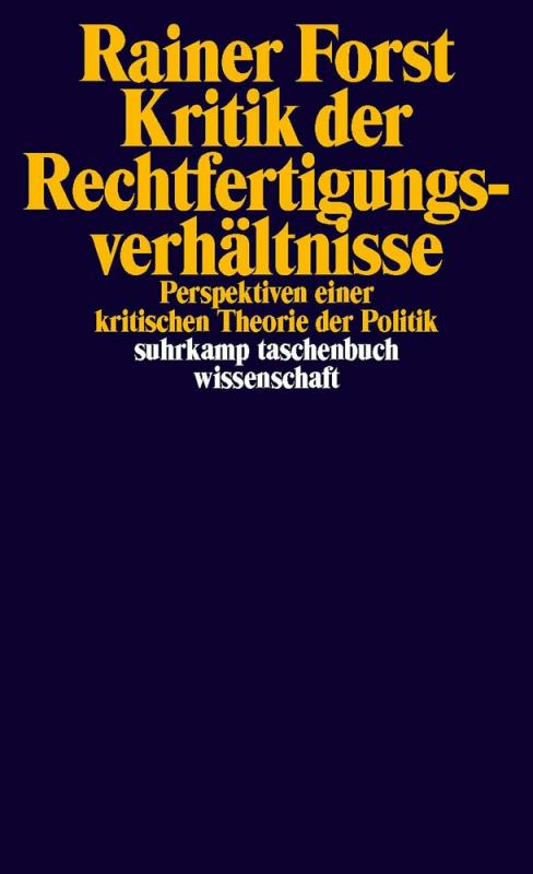 Cover-Bild Kritik der Rechtfertigungsverhältnisse