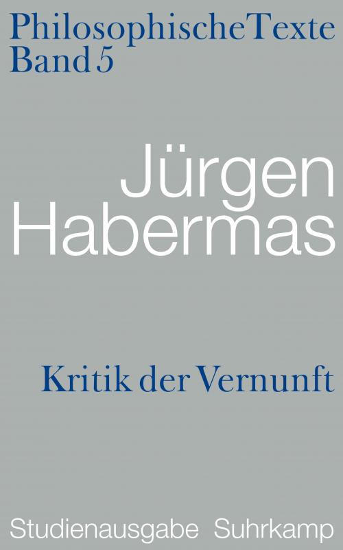 Cover-Bild Kritik der Vernunft. Philosophische Texte