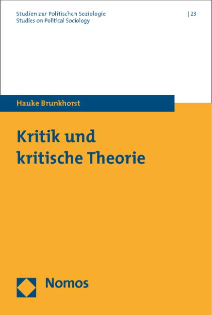 Cover-Bild Kritik und kritische Theorie